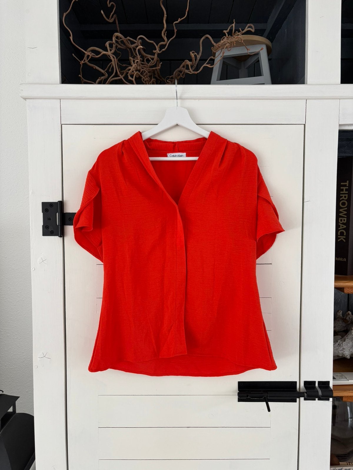 Calvin Klein top M, Maat 38/40 (M), Ophalen of Verzenden, Zo goed als nieuw, Zonder mouw