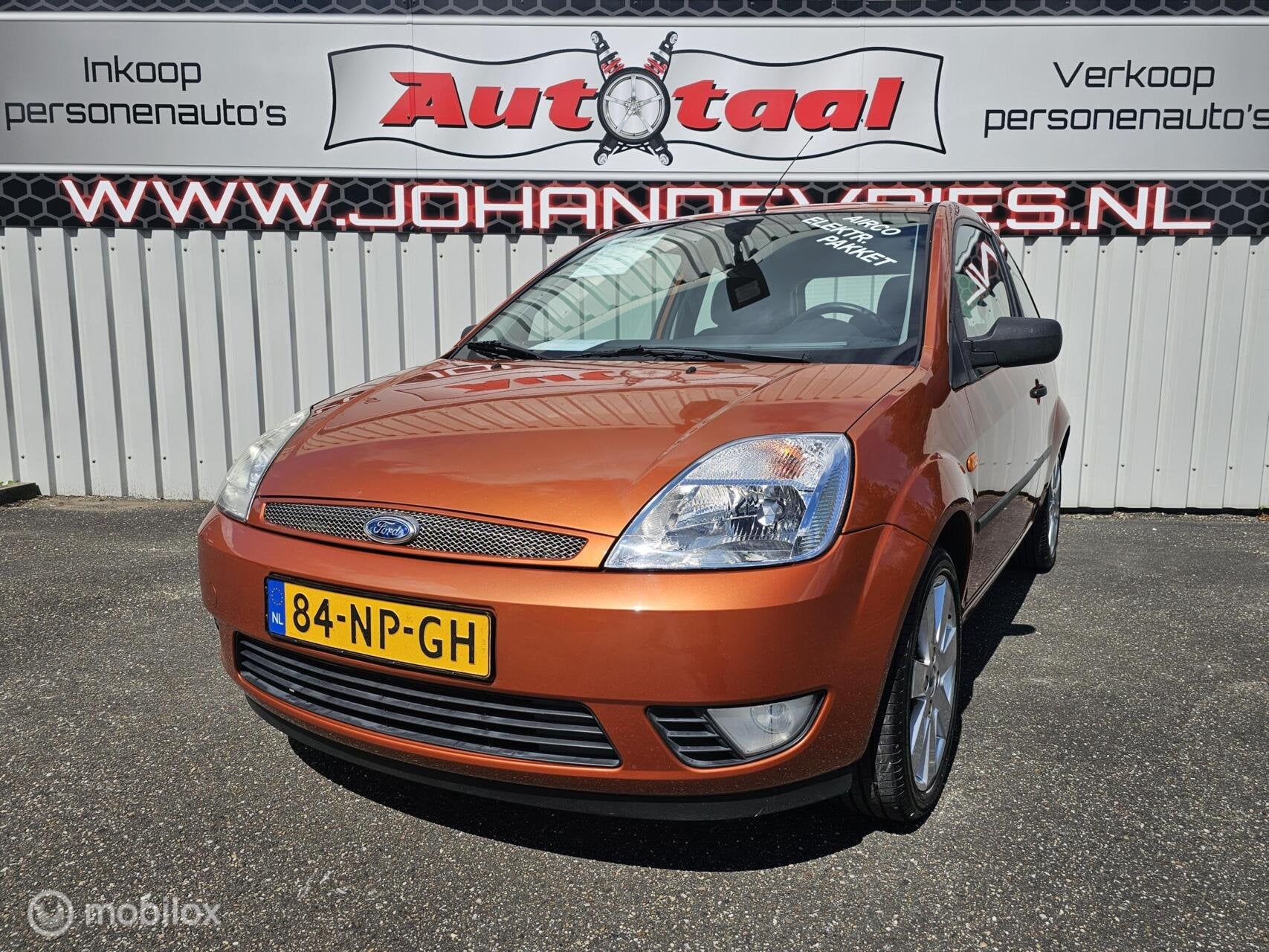 Ford Fiesta 1.6-16V Trend I Airco I Elektr.-pakket I NAP!, 1596 cc, 4 cilinders, Bruin, Origineel Nederlands