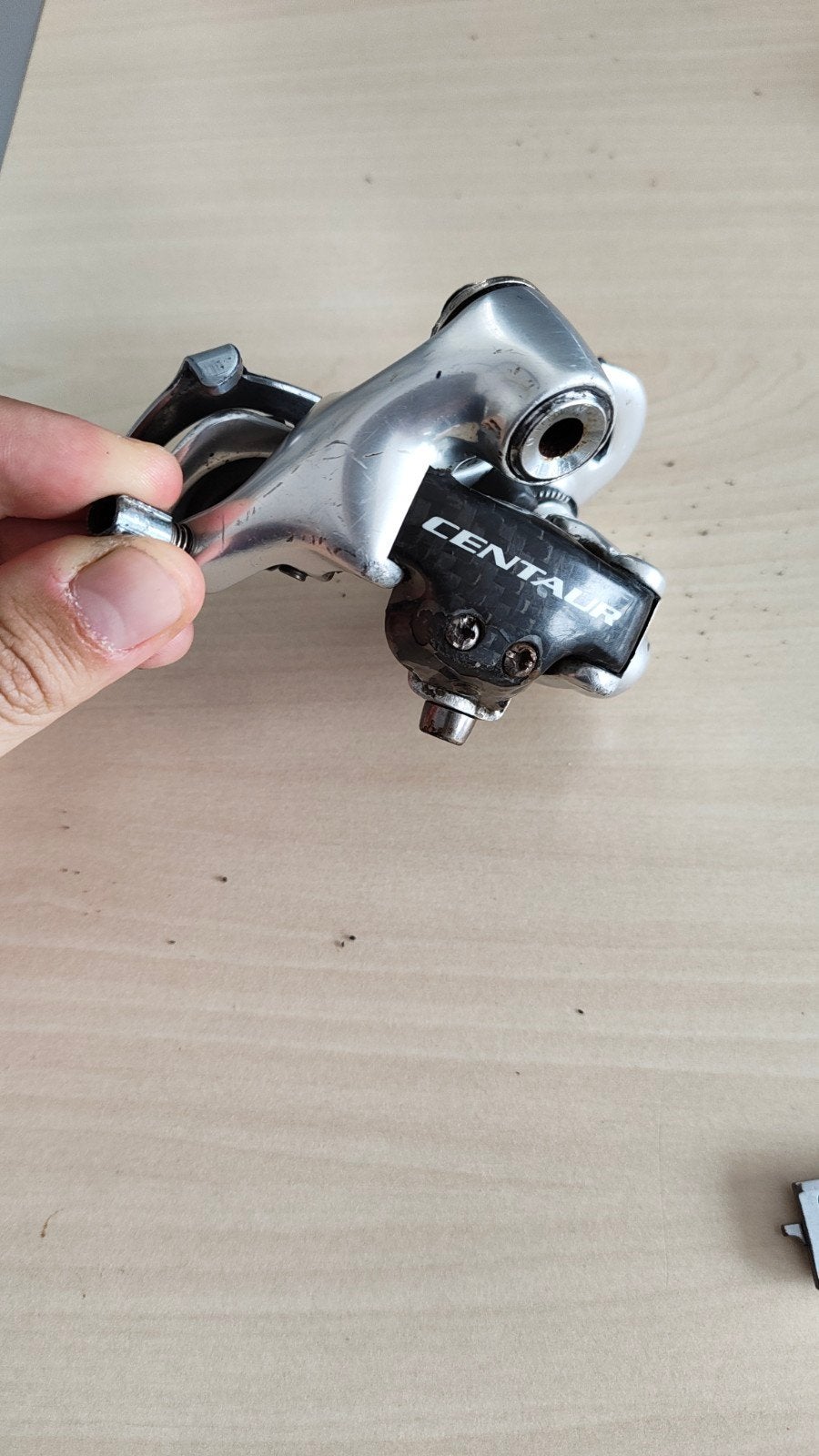 Campagnolo 10 speed derailleur, Fietsen en Brommers, Fietsonderdelen, Gebruikt, Campagnolo, Ophalen of Verzenden, Derailleur of Ketting