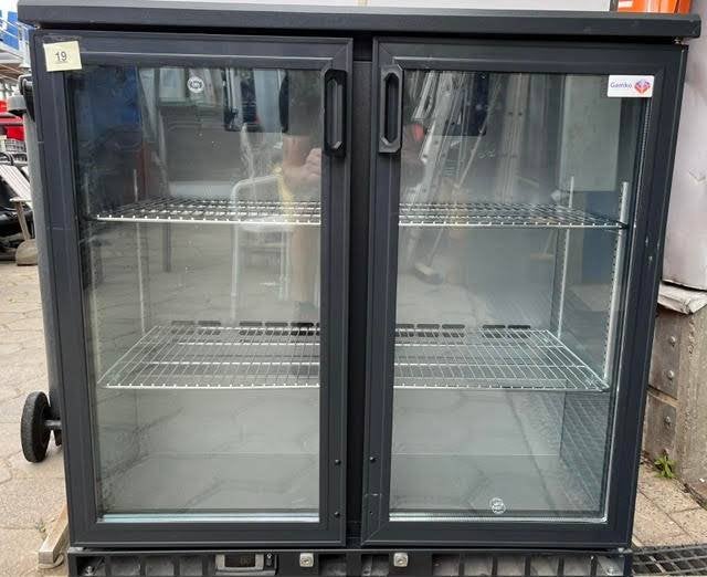 Gamko 2-deurs Horeca Koelvitrine / Barkoelkast, Ophalen, Koelen en Vriezen