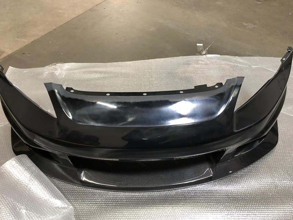 Voltex voorbumper splitter carbon FRP - Honda S2000, Ophalen of Verzenden