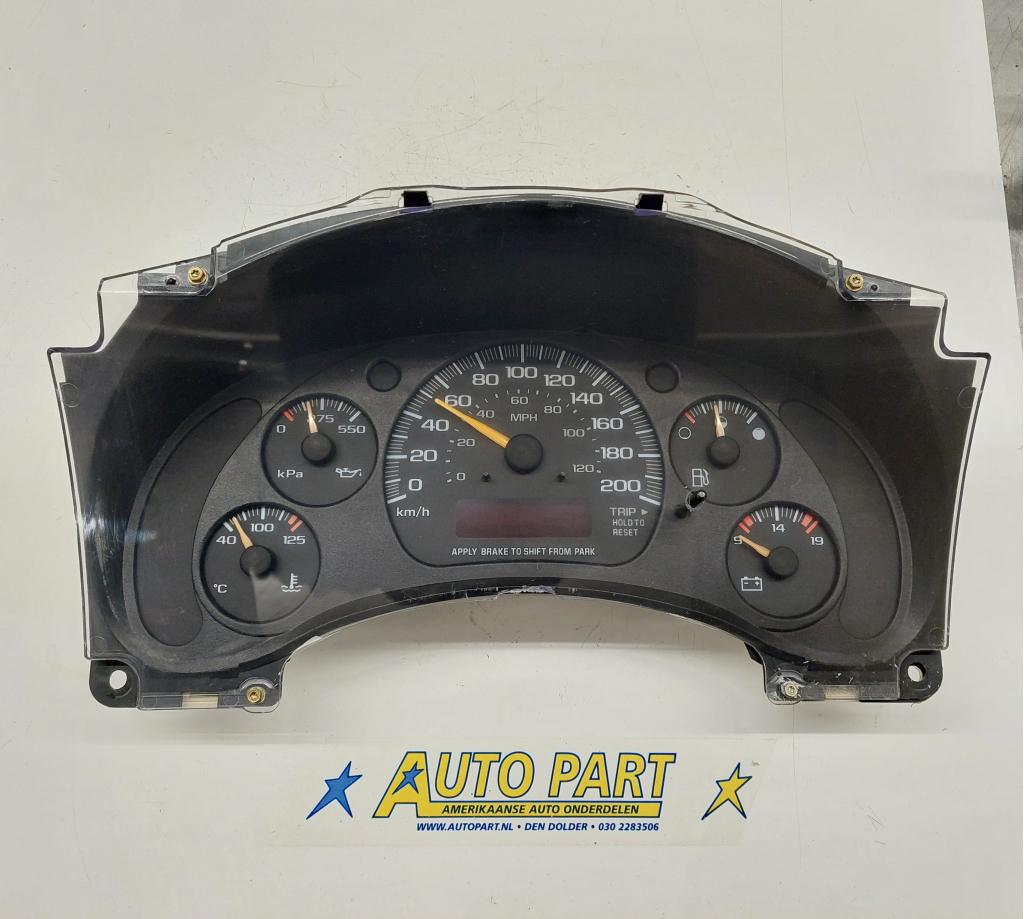 Chevrolet Express benzine dashboard klok 1996-1998, Gebruikt, Info@gm.com, Chevrolet, Ophalen of Verzenden
