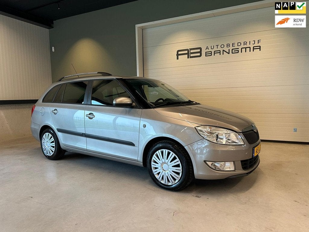 Skoda Fabia Combi 1.2 TDI Greenline/CLIMA AIRCO/TREKHAAK/CRU, Voorwielaandrijving, Euro 5, Zwart, 1199 cc