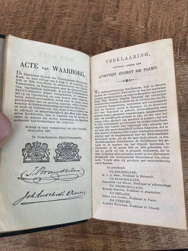 Het Boek der Psalmen, oude uitgave, Ophalen of Verzenden