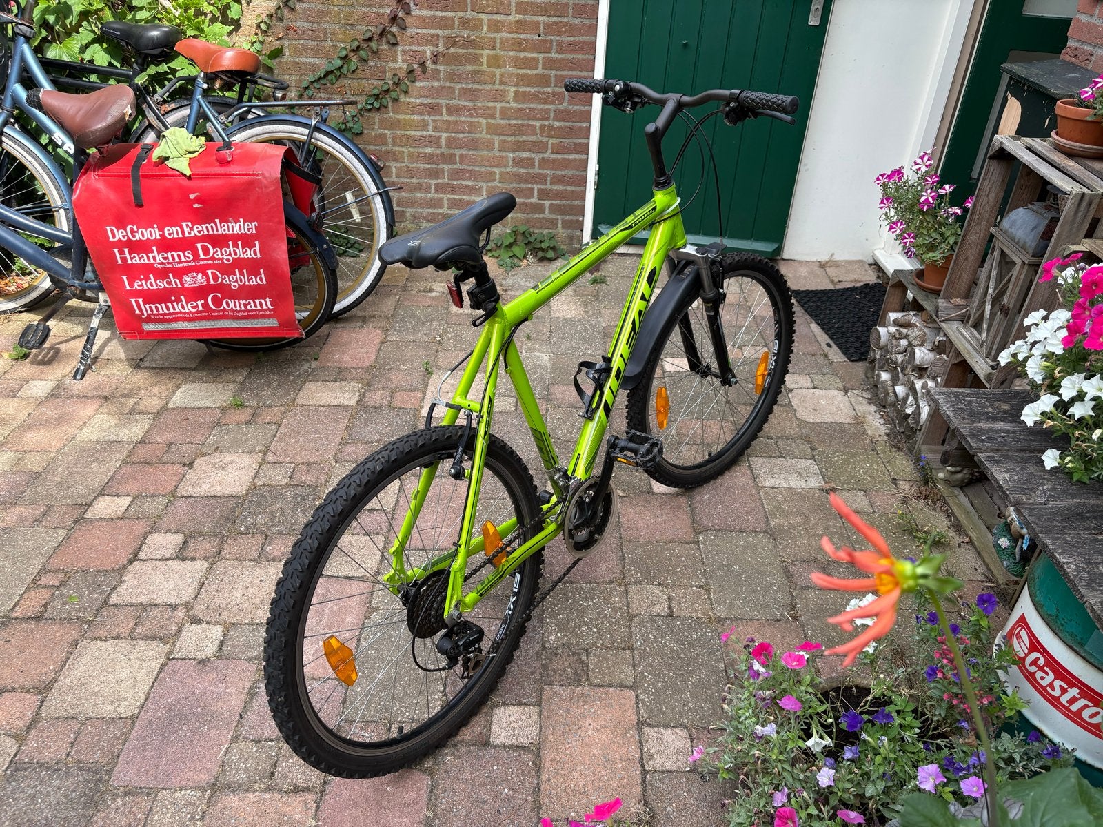 Ideal Trial Mountainbike, Minder dan 10 versnellingen, Velgrem, Minder dan 49 cm, Zo goed als nieuw