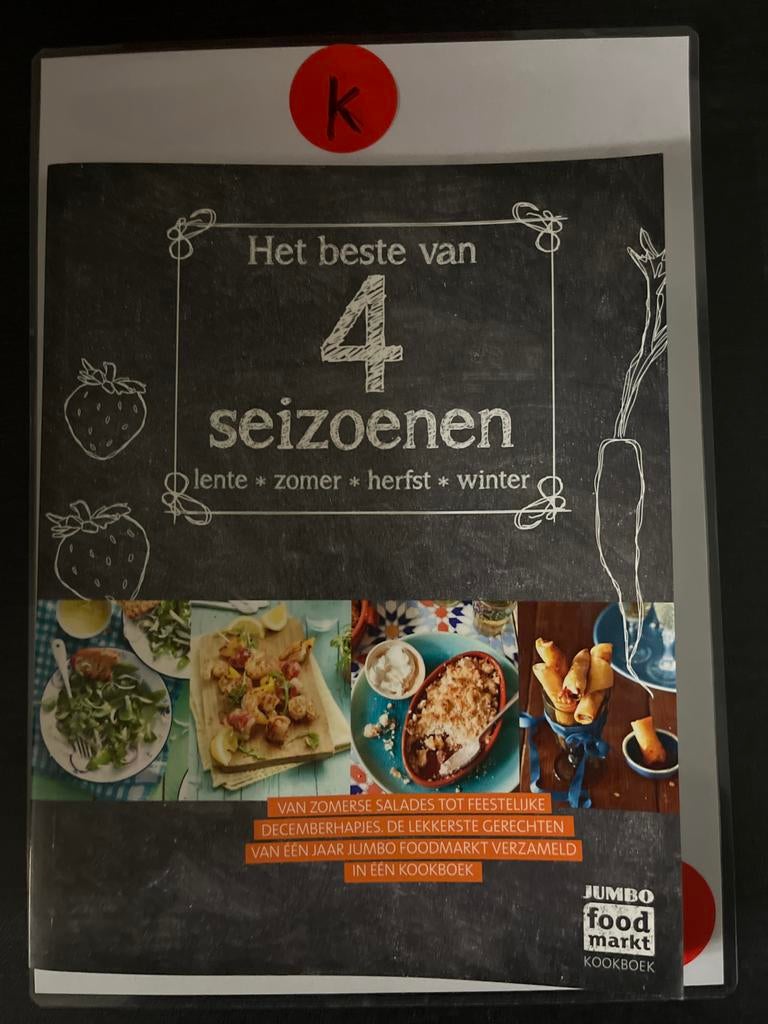 Jumbo Foodmarkt Kookboek: Het beste van 4 seizoenen, Boeken, Ophalen of Verzenden, Zo goed als nieuw, Nederland en België, Voorgerechten en Soepen