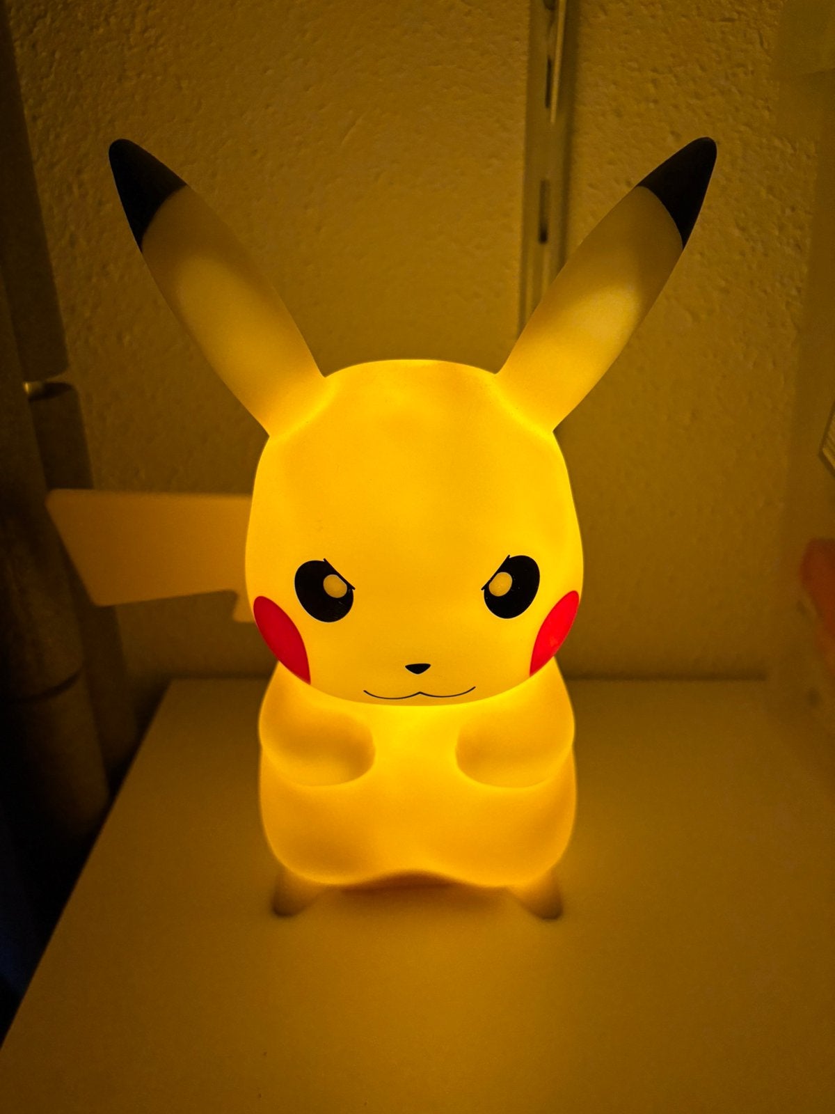Pokémon Pikachu lamp, Ophalen of Verzenden, Zo goed als nieuw, Lamp