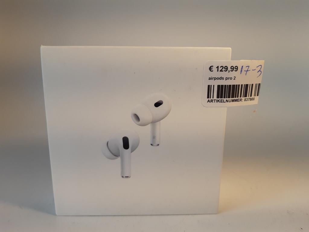Apple airpods pro 2, Apple, Ophalen of Verzenden, Zo goed als nieuw, In oorschelp (earbud)