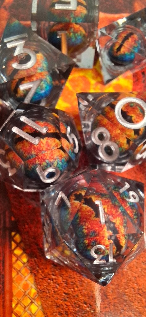 D&D dice The monster eye, Onbekend, Ophalen of Verzenden, Onbekend, Onbekend