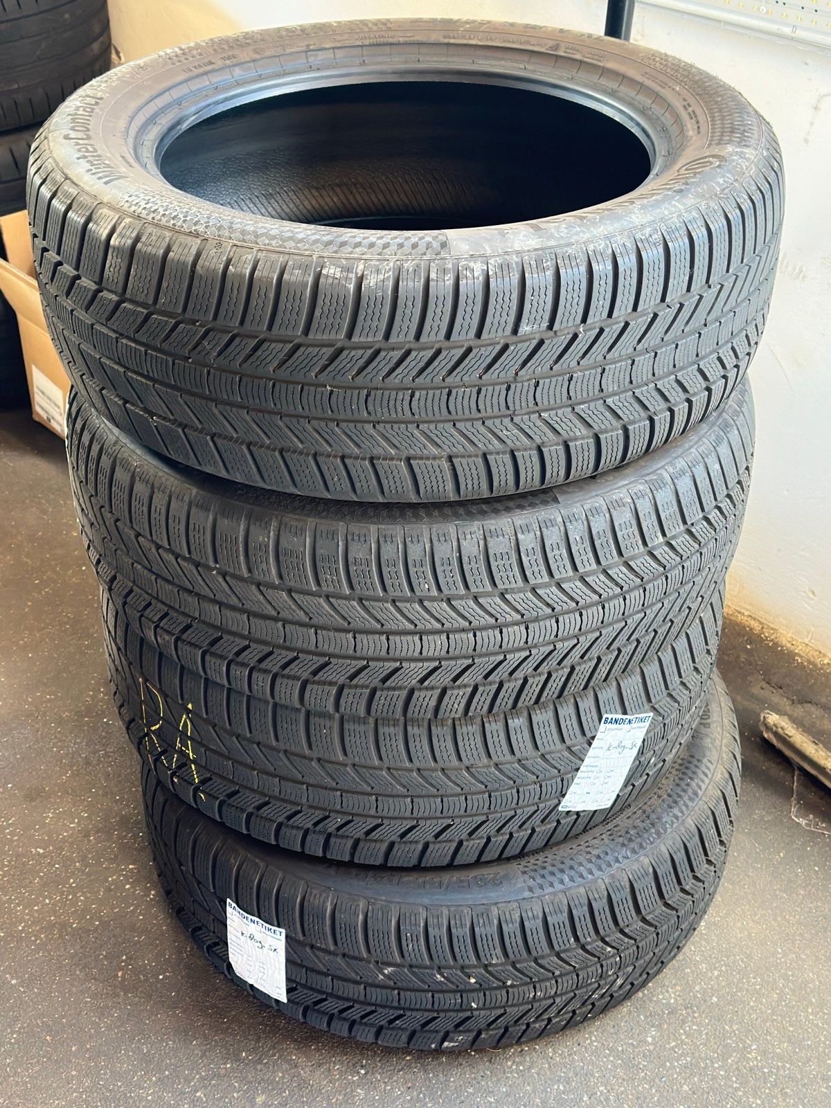 Continental Winter Banden voor Mercedes GLC 6/7 mm profiel, Gebruikt, Winterbanden, 235 mm, Band(en)