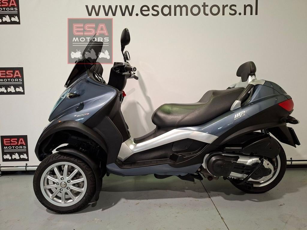 PIAGGIO MP3 500 LT BN blauw 2014 - autorijbewijs, Motoren, Motoren | Piaggio, Scooter, 493 cc, Onbekend, Onbekend