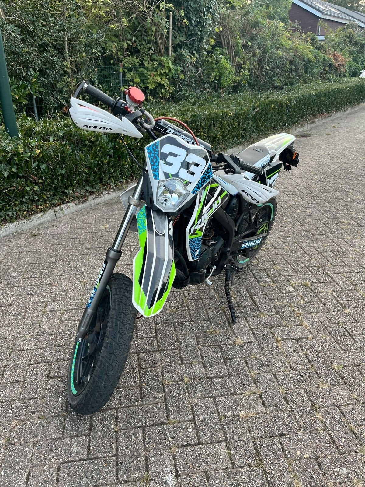 Rieju MRT kappenset - Kleine beschadiging voorspatbord, Ophalen of Verzenden, Zo goed als nieuw, Kap, Rieju