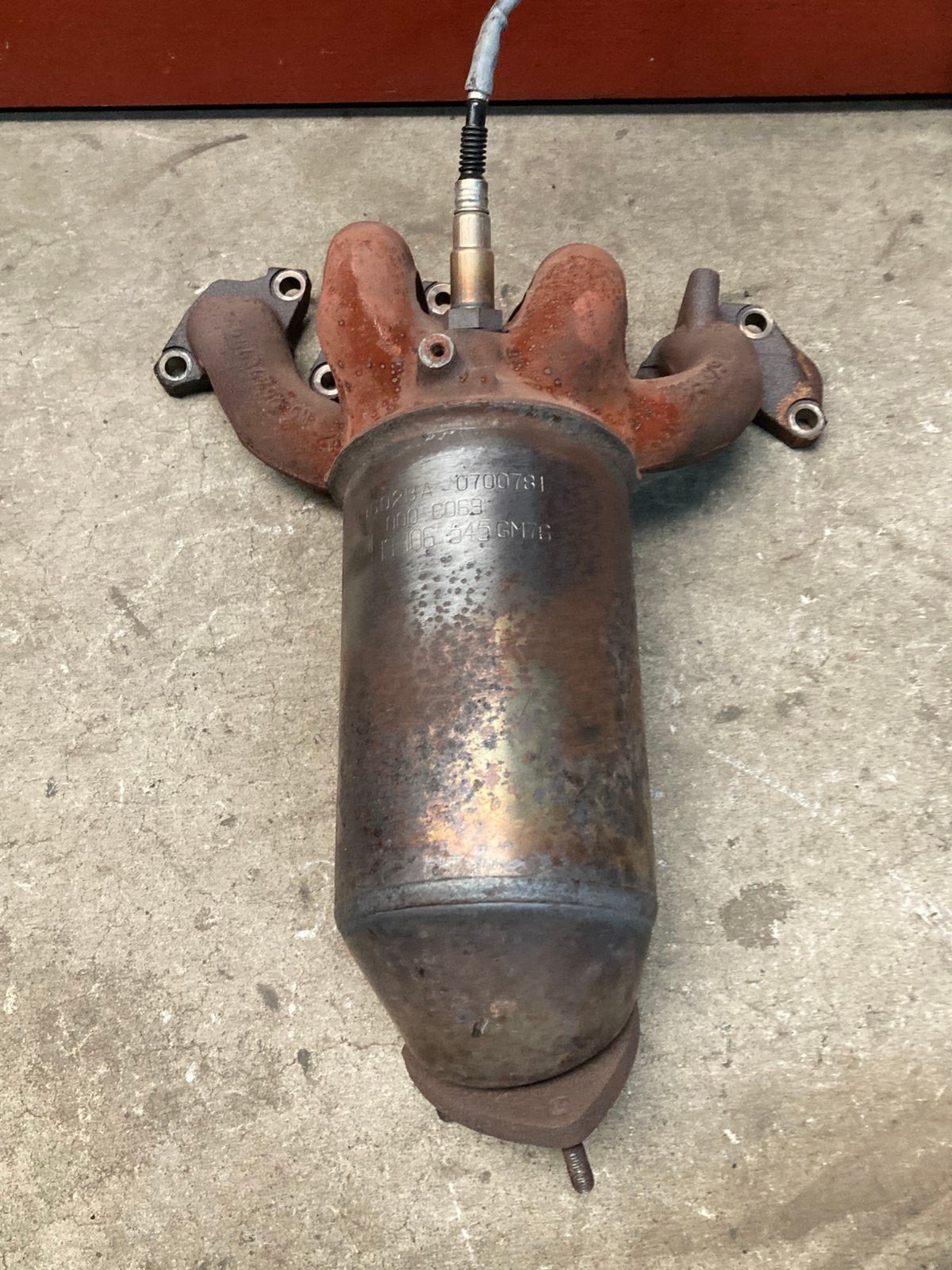Katalysator Opel Corsa 1.2 M-code Z12XE OE nr 13106545CM76, Ophalen, Gebruikt, Opel