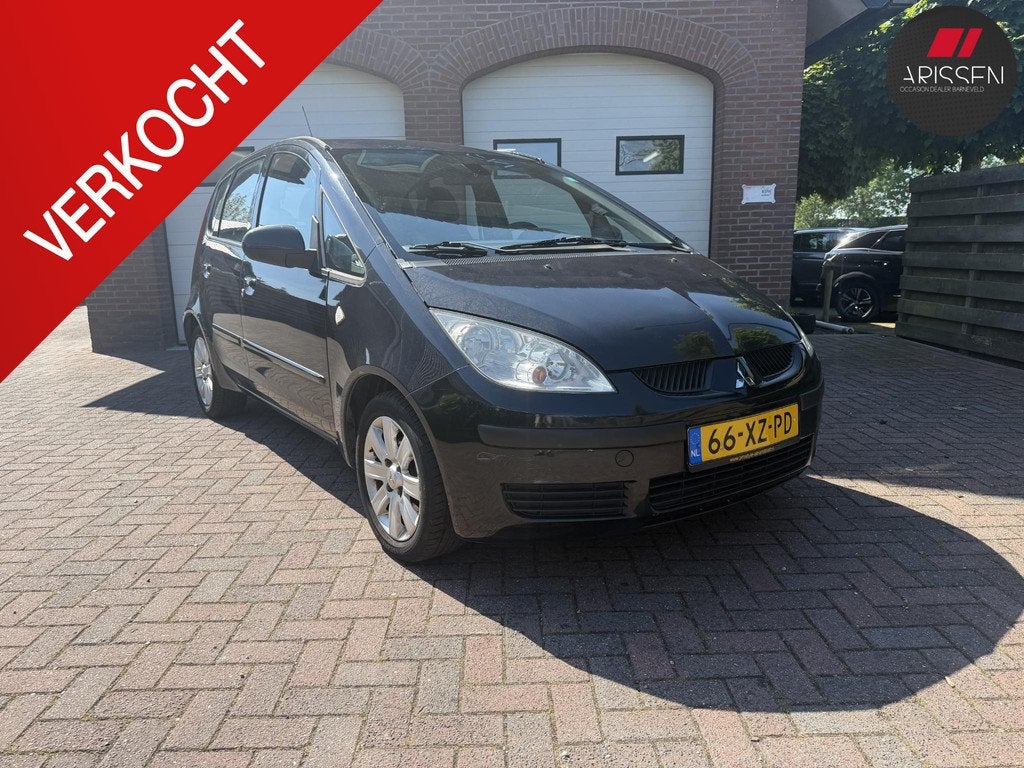 Mitsubishi Colt 1.3 Invite+ Automaat/AC/5-deurs, Auto's, Mitsubishi, Stof, Gebruikt, 31 €/maand, Origineel Nederlands