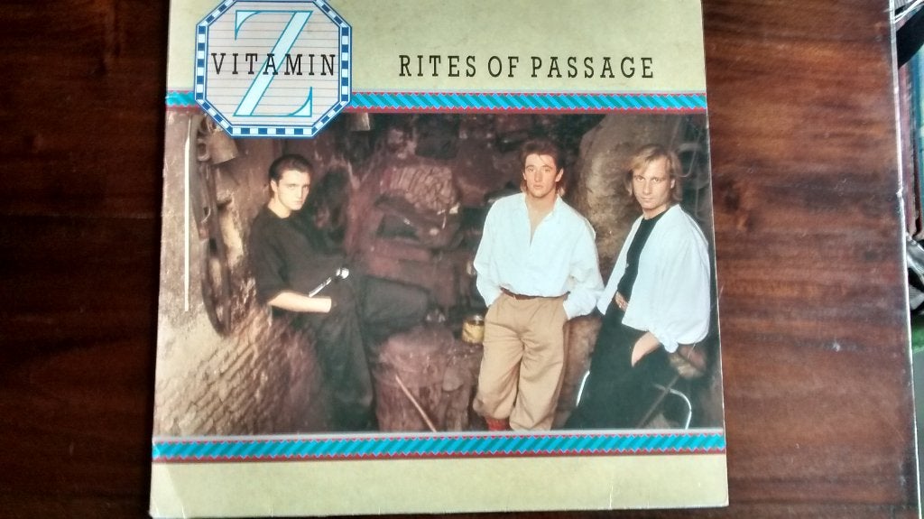 LP - Vitamin Z - Rites Of Passage, Ophalen of Verzenden, Zo goed als nieuw, New wave, LP