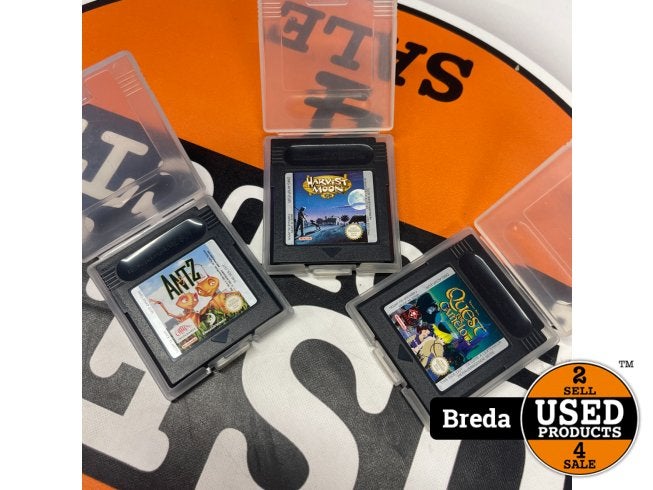 Setje Gameboy Games, Nintendo, Zo goed als nieuw, Support@nintendo.com, 11-1 Hokotate-cho, Kamitoba, Minami-ku
Kyoto 601-8501
Japan