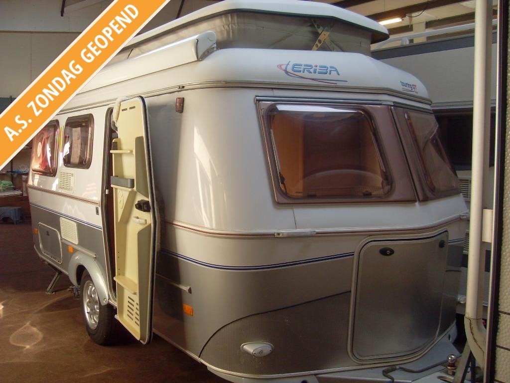 Eriba Touring Troll GT 530 met Mover, Caravans en Kamperen, Overige typen, Standaardzit, Bedrijf, Schokbreker
