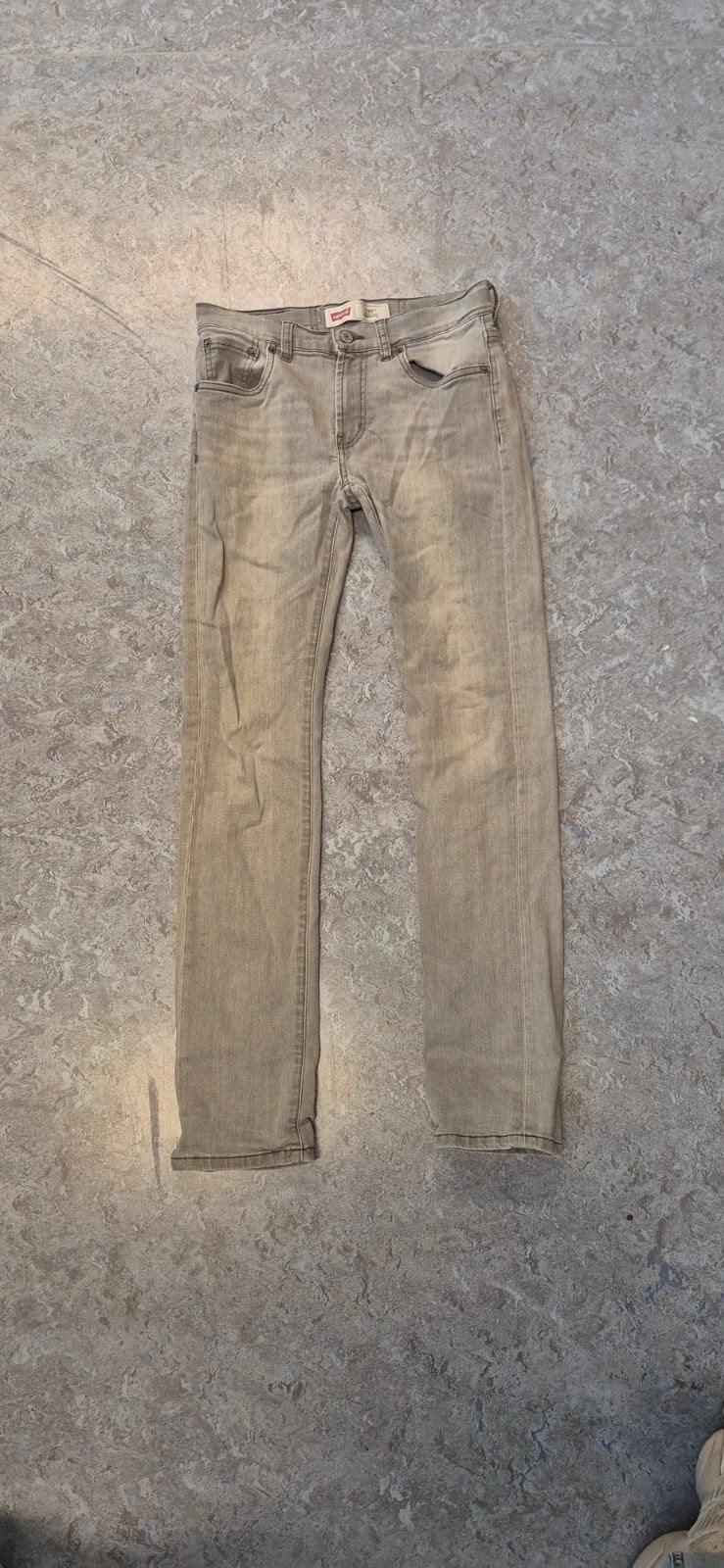 Levi's 510 Skinny Jeans voor jongens - Grijs, Levi's, Overige jeansmaten, Ophalen of Verzenden, Grijs