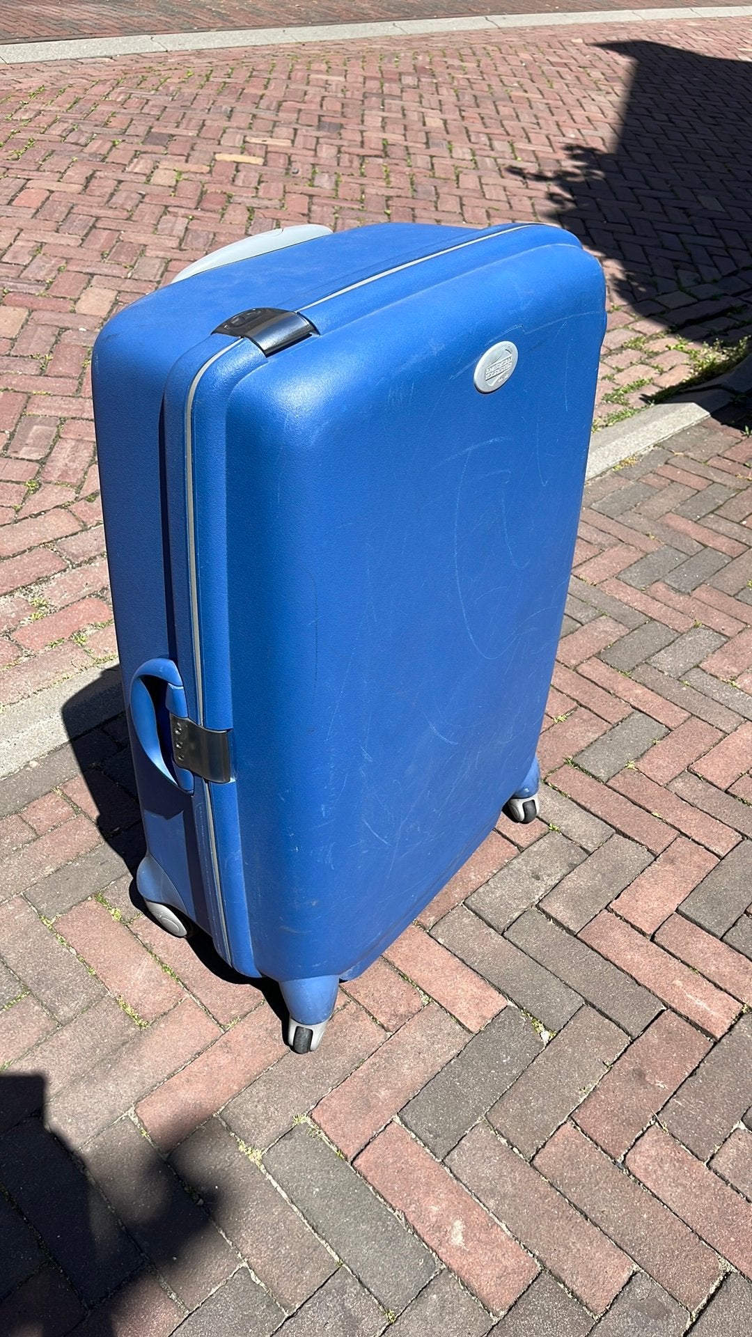 Reiskoffer American Tourister, Ophalen, Gebruikt, Hard kunststof, 45 tot 55 cm