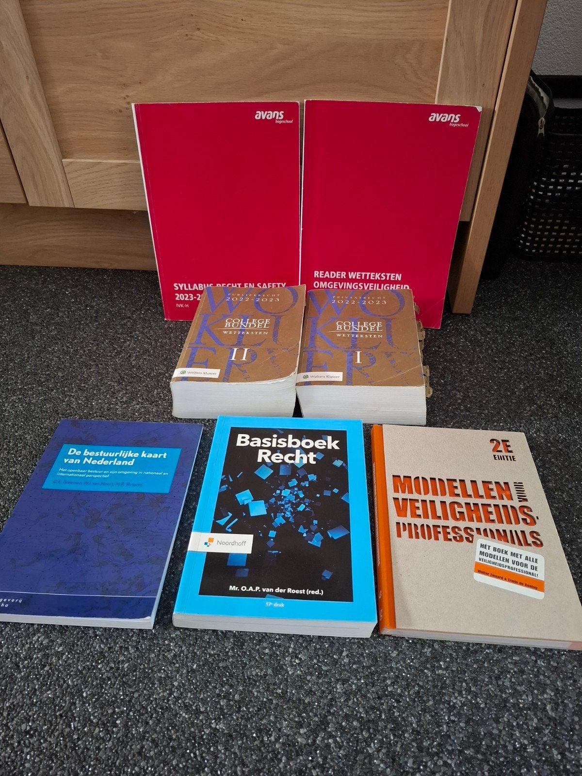 Diverse studieboeken HBO Rechten/Veiligheid IVK, Gelezen, Diverse auteurs, Gamma, HBO
