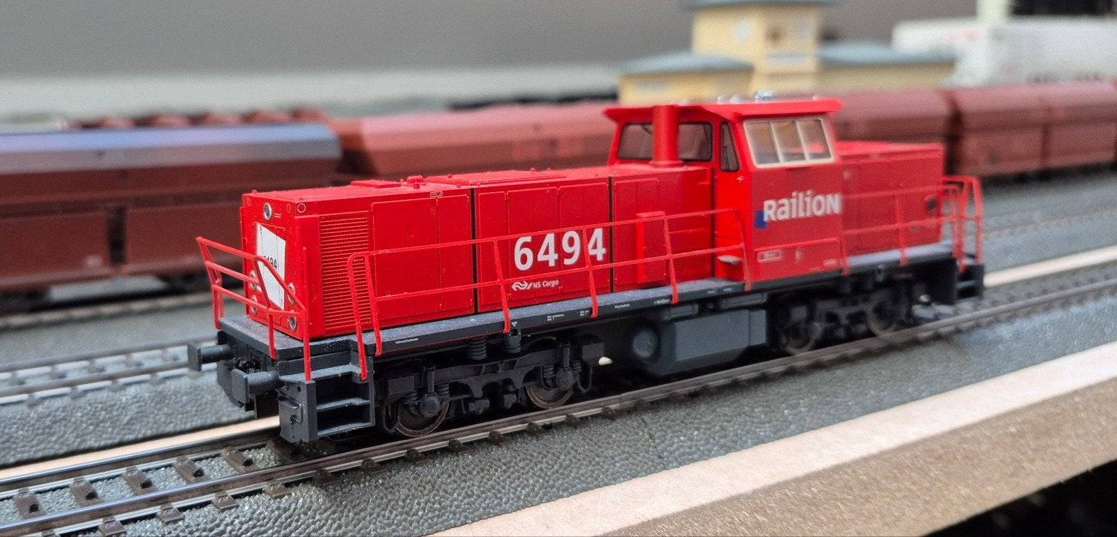 Märklin 33646 NS Railion MAK dieselloc dieselloc in ovp, Hobby en Vrije tijd, Wisselstroom, Wagon, Ophalen of Verzenden, Märklin