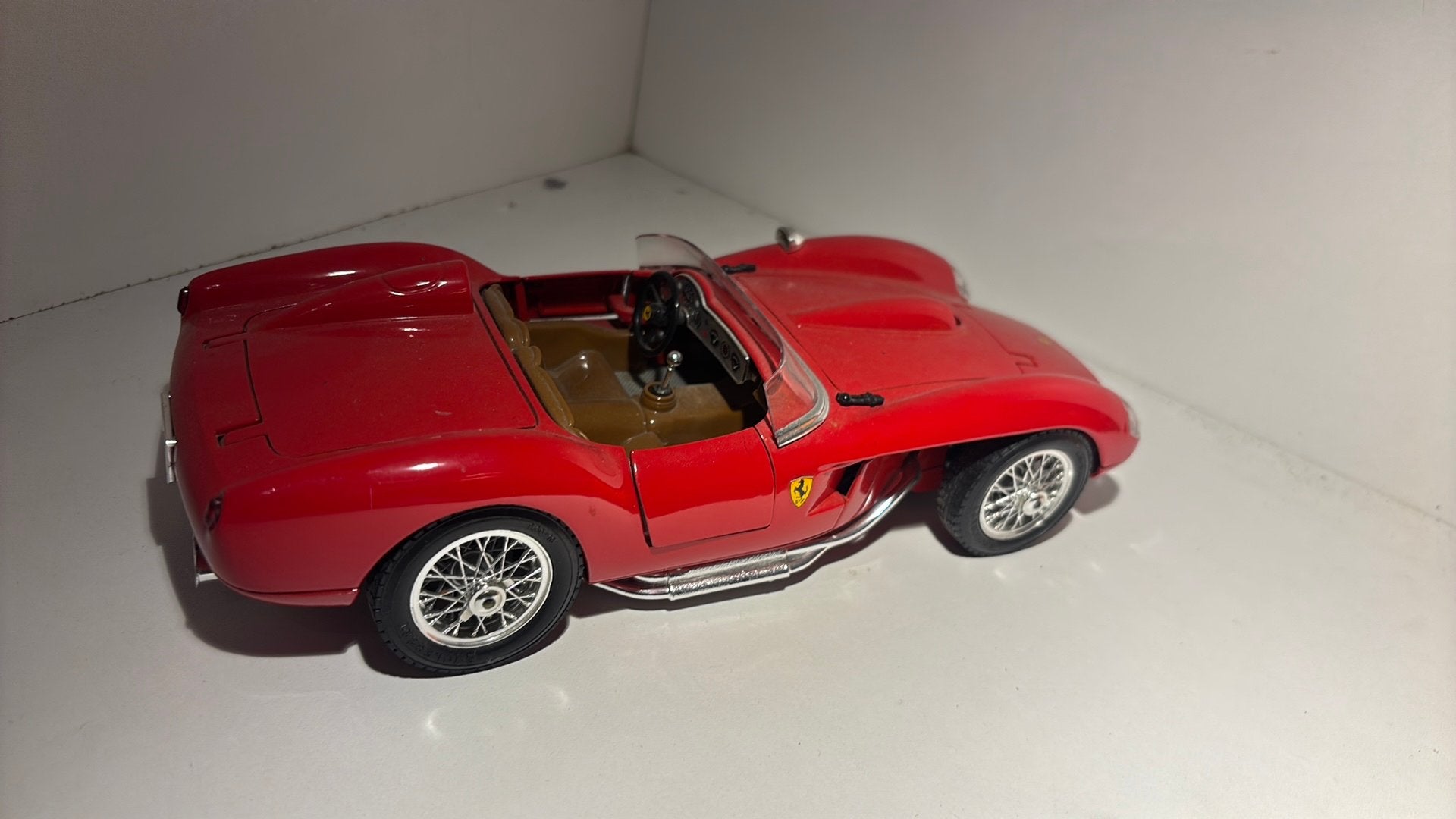 Ferrari 250 testa rossa bburago 1.18, Ophalen of Verzenden, Bburago, A, A