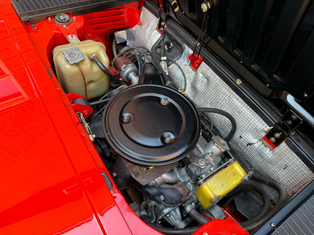 Fiat X1/9 1300 (1975) Rood in concoursstaat, foto 7
