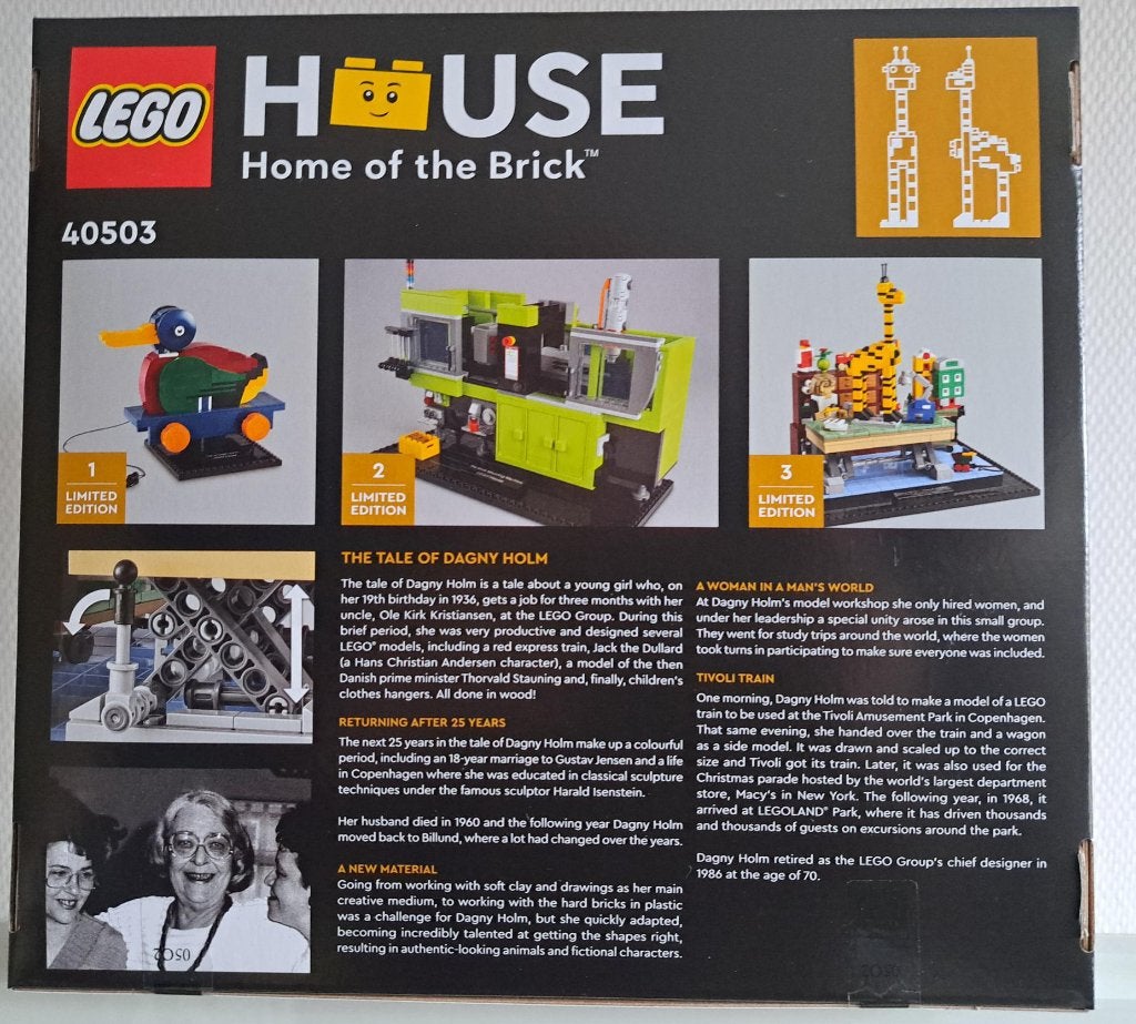 Lego  | Lego House | Dagny Holm | 40503, Lego, Overige thema's, Lego, Nieuw