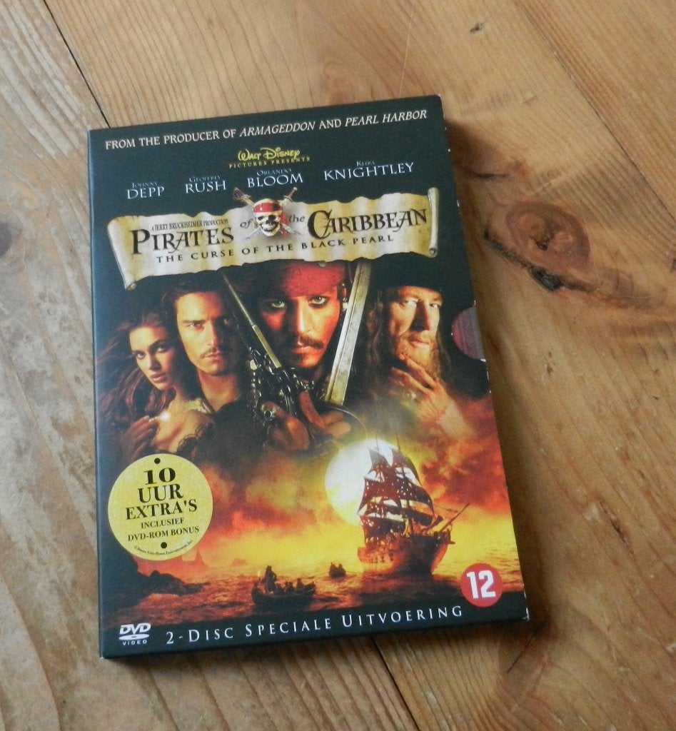 Pirates Of The Caribbean: The Curse of The Black Pearl(2DVD), Vanaf 12 jaar, Ophalen of Verzenden, Zo goed als nieuw