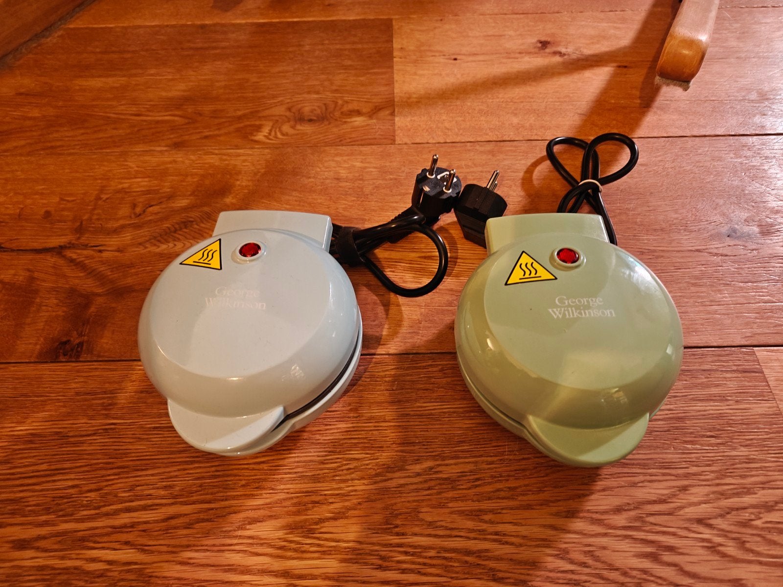 2x George Wilkinson Mini Wafelijzers - Zo goed als nieuw, Ophalen of Verzenden, Zo goed als nieuw