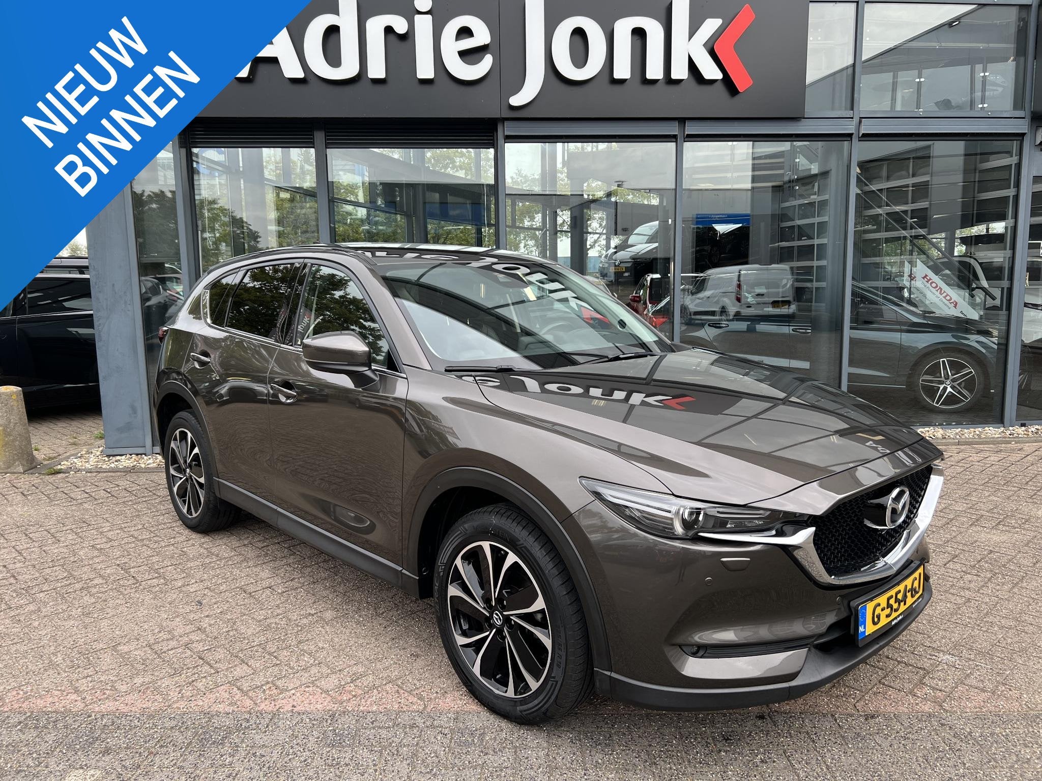 Mazda CX-5 2.0 SkyActiv-G 165 Business Luxury AUTOMAAT | LED, Auto's, 1998 cc, 15 km/l, Gebruikt, Bedrijf