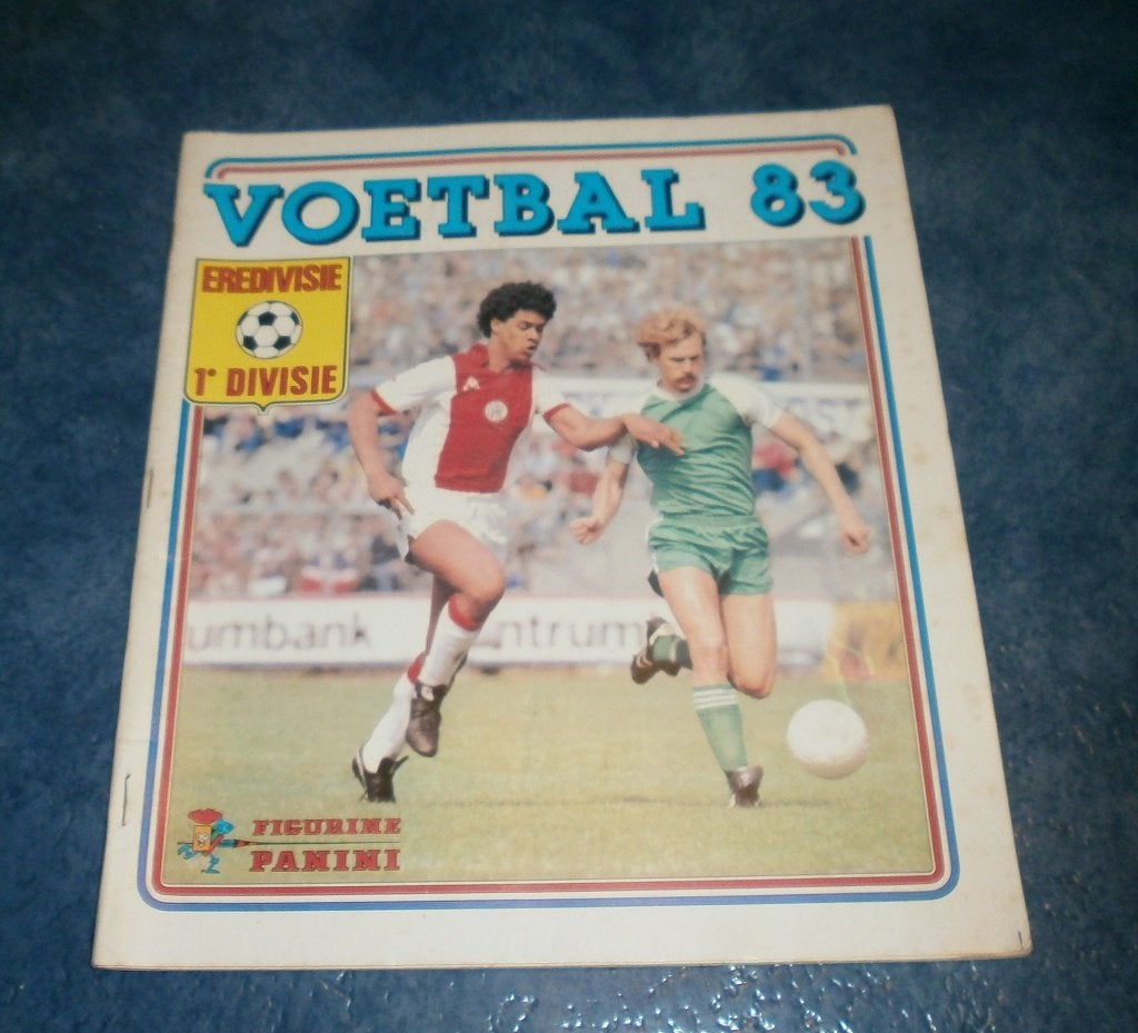 Panini VOETBAL 83 : LEEG ALBUM !!!, Verzenden, Zo goed als nieuw, Ajax, Poster, Plaatje of Sticker