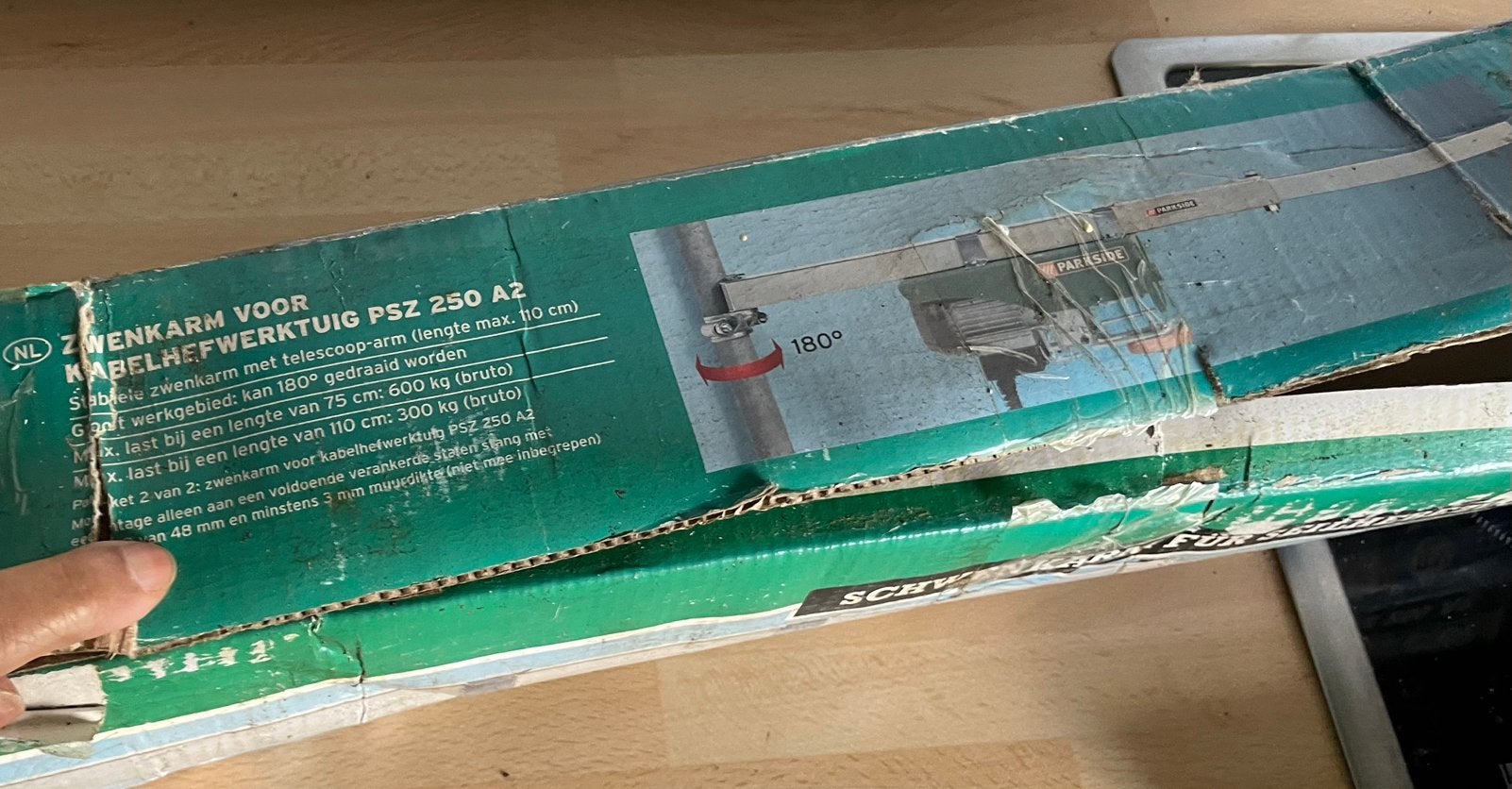 Zwenkarm voor Kabelhefwerktuig, Ophalen of Verzenden, Nieuw