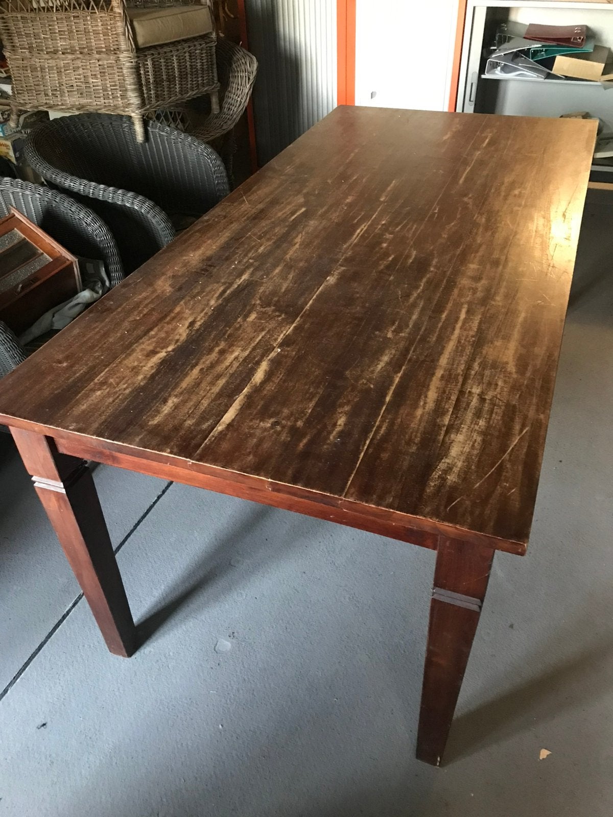 Eettafel, Ophalen, Zo goed als nieuw, Rechthoekig, 50 tot 100 cm