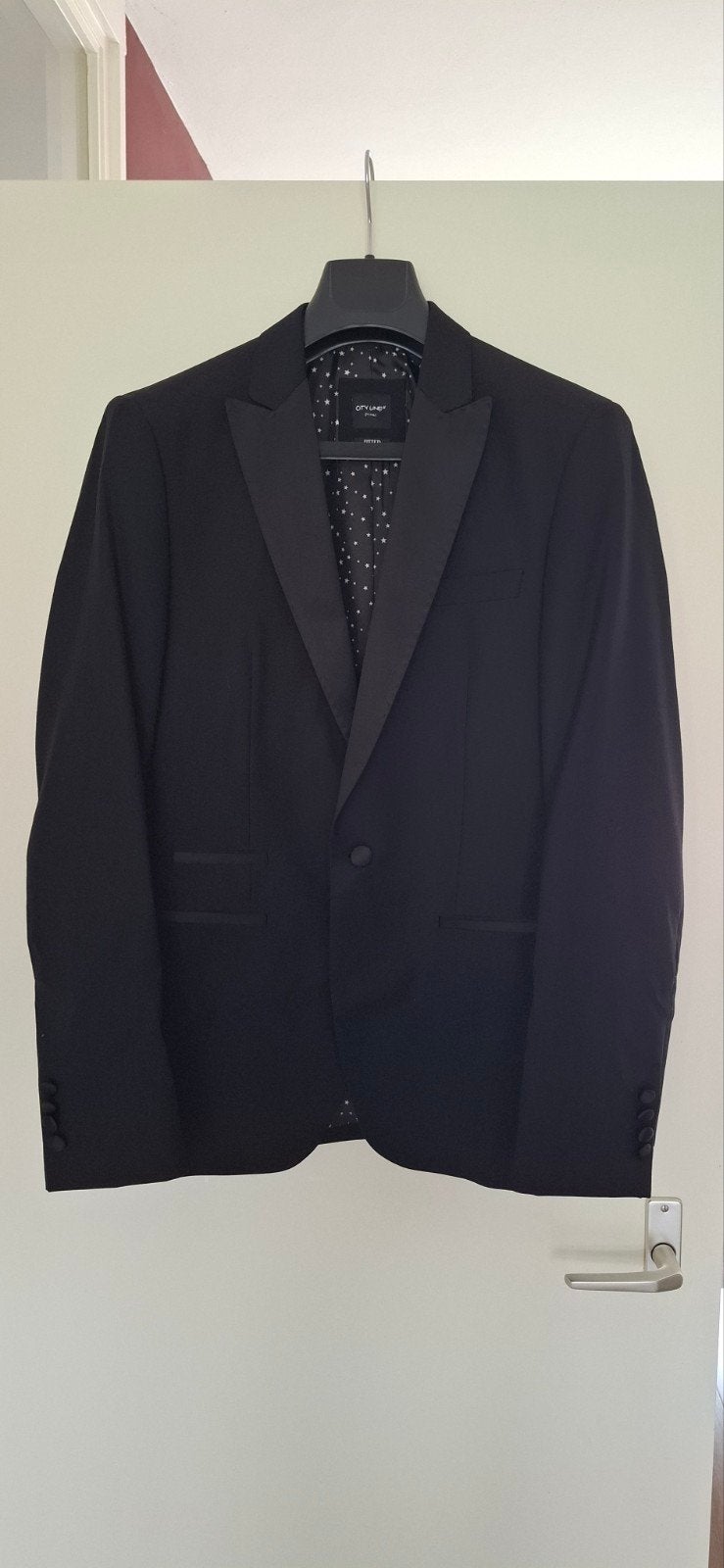 Jac Hensen Zwart Kostuum - Maat 52/54 (L), Kleding | Heren, Kostuums en Colberts, Maat 52/54 (L), Zwart, Ophalen of Verzenden
