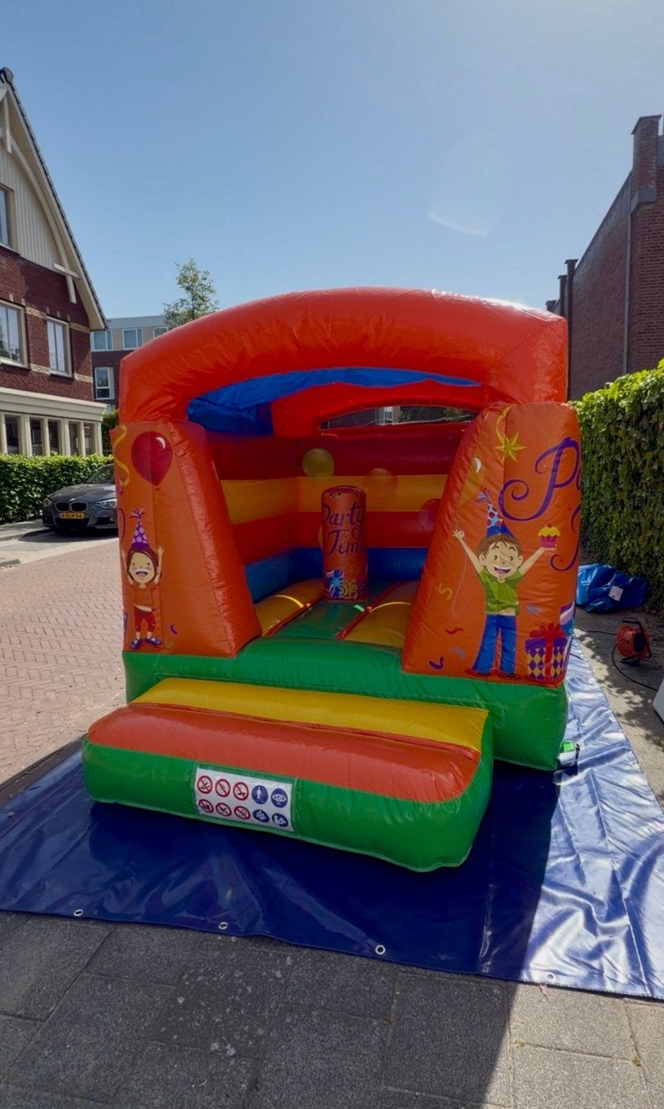 Springkussen circus te huur, Ophalen of Verzenden, Zo goed als nieuw, Overige