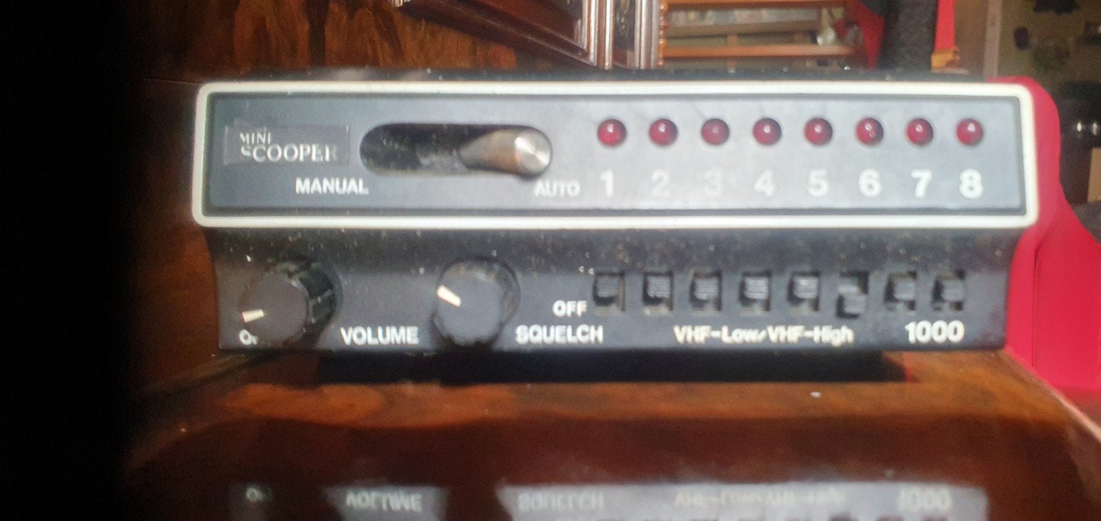 Mini Scooper Scanner Radio - Vintage Ontvanger, Ophalen of Verzenden, Gebruikt