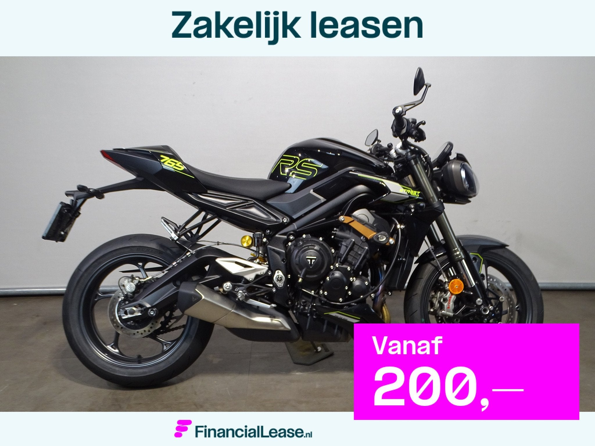 Triumph Street Triple RS, Motoren, Meer dan 35 kW, Naked bike, Gebruikt, Bedrijf