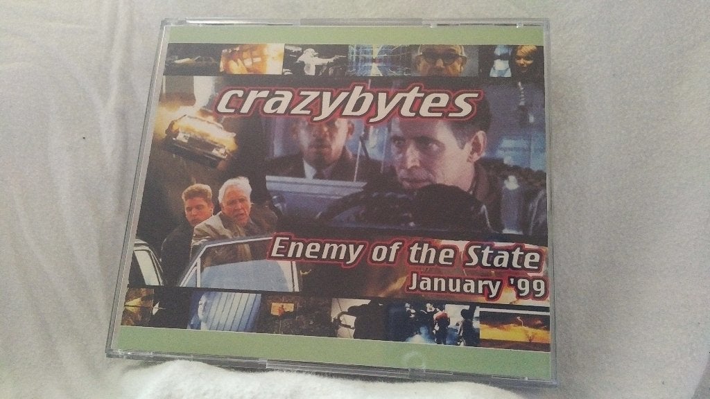 CrazyBytes 34 - Enemy of the State - January '99, Spelcomputers en Games, Overige genres, 1 speler, Nieuw, Ophalen of Verzenden