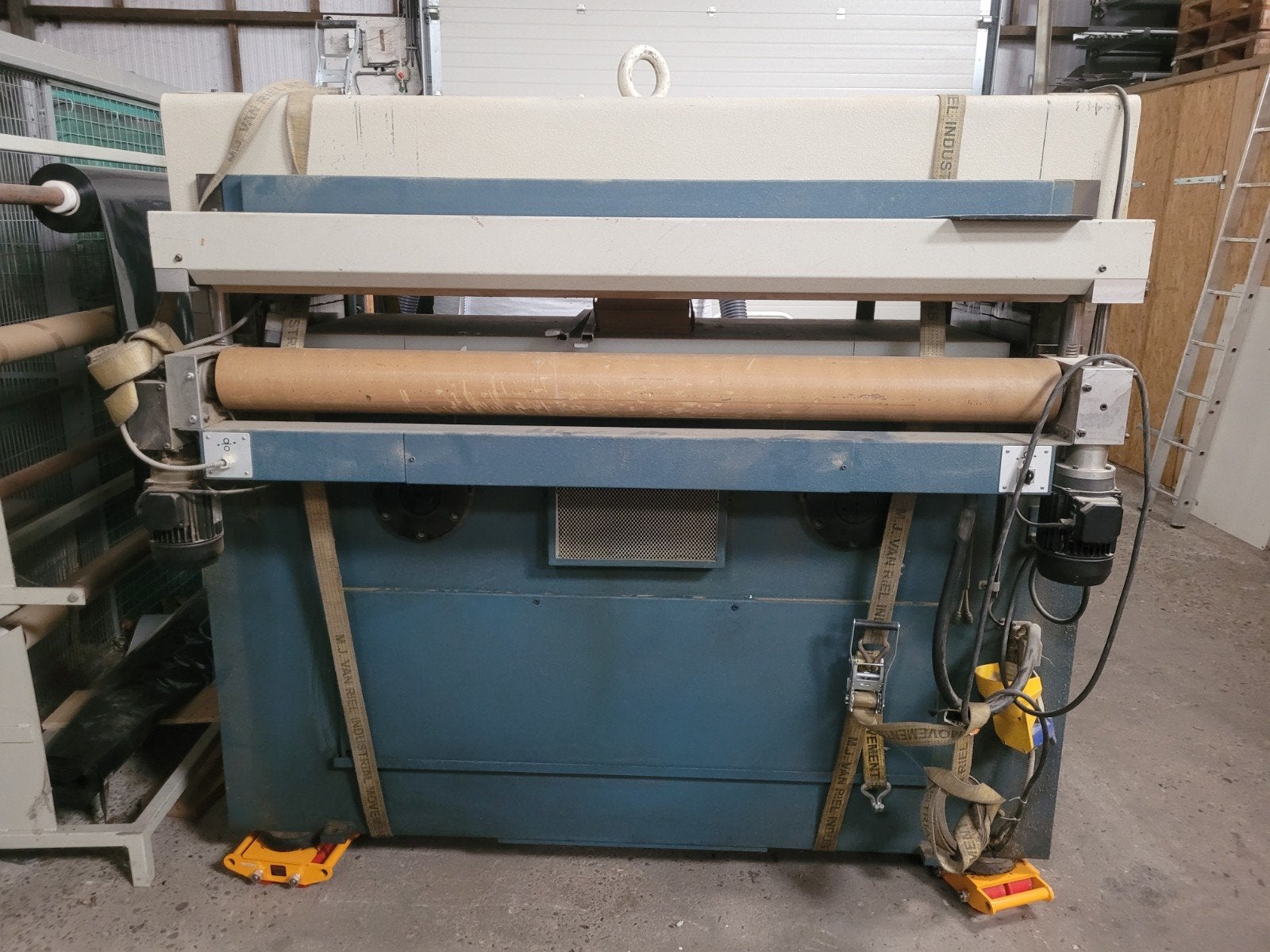 Van Oversteeg hbs 350 brug stansmachine in goede staat, Ophalen, Gebruikt, Meerkleurig, Metaal