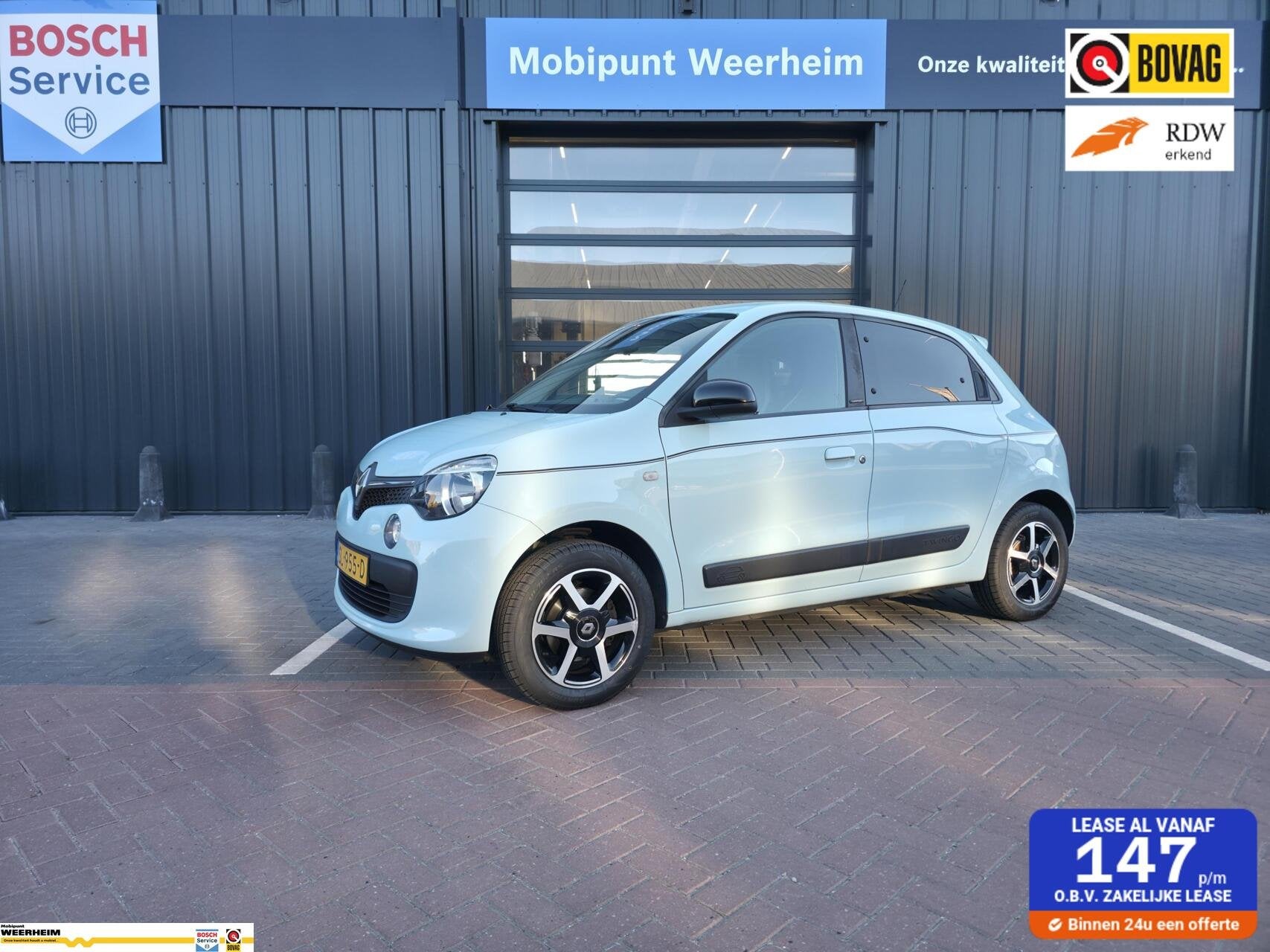 Renault Twingo 1.0 SCe Limited Lage km stand met NAP!, Gebruikt, Euro 6, 840 kg, Origineel Nederlands