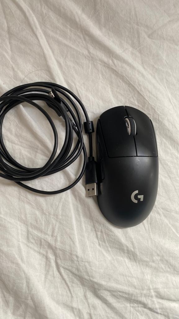 Logitech G Pro Gaming Muis - Draadloos, Computers en Software, Muizen, Rechtshandig, Muis, Gaming muis, Ophalen of Verzenden