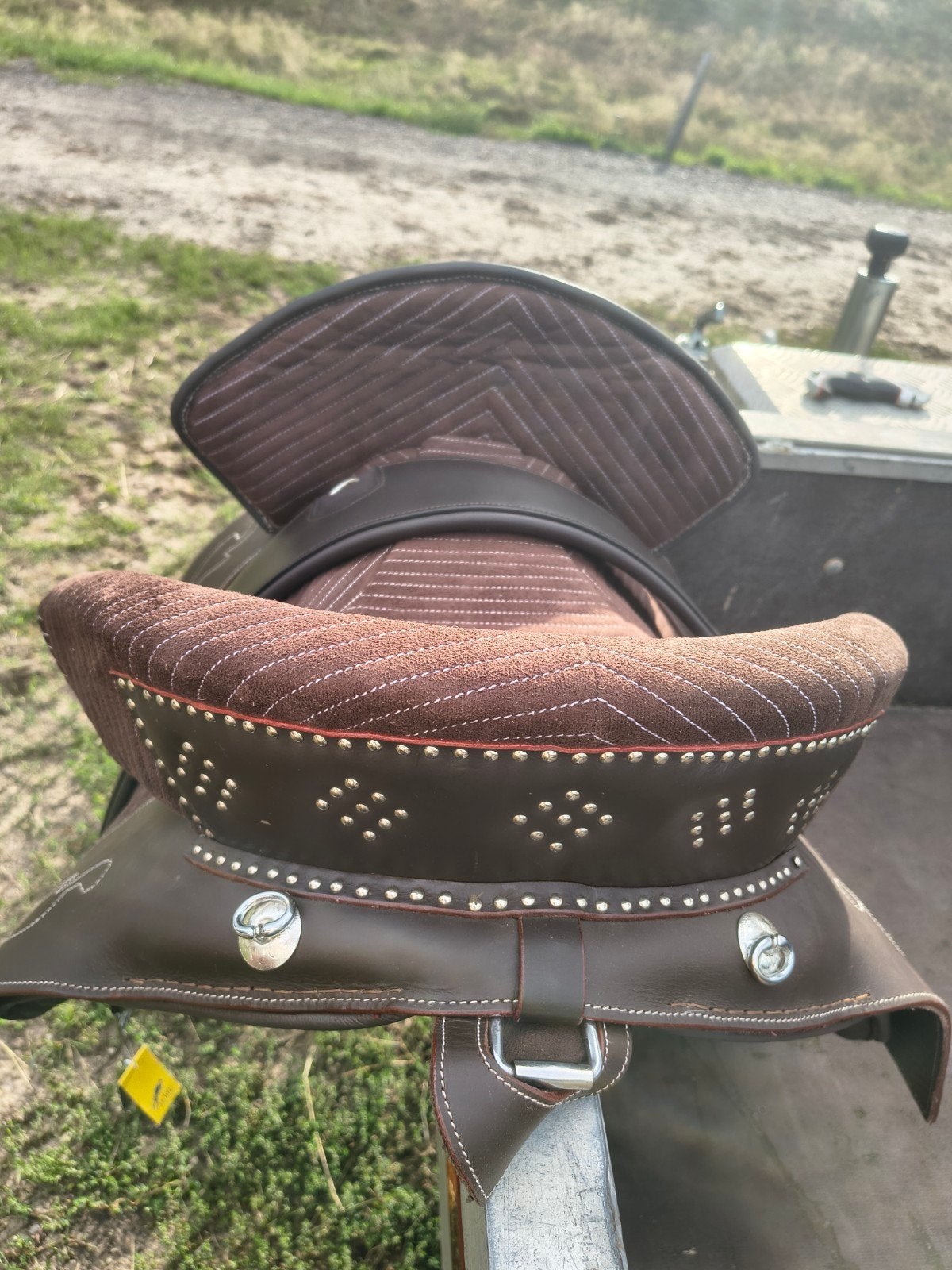 nieuw Portugees zadel voor paard 18 inch, Dieren en Toebehoren, Ophalen, Endurance, Overige boommaten, Nieuw