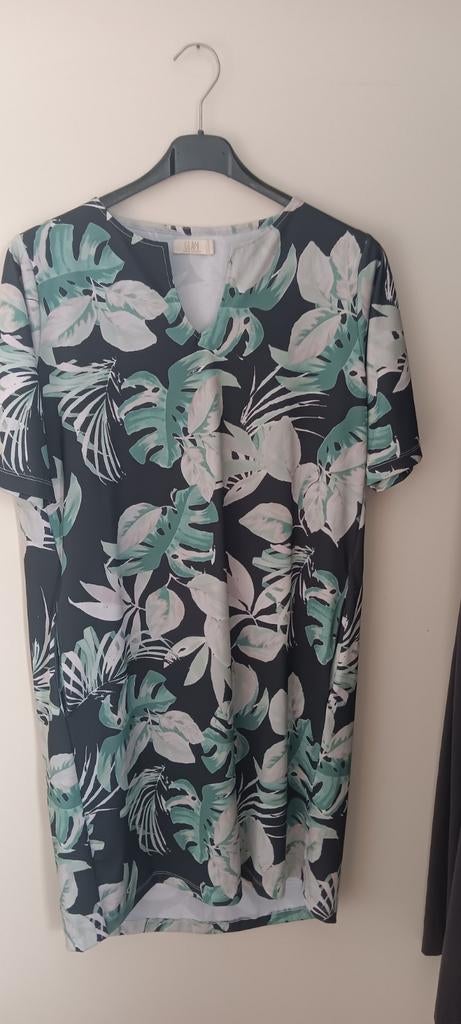 Jurkje grijs/groen, Ophalen of Verzenden, Zo goed als nieuw, Grijs, Boven de knie