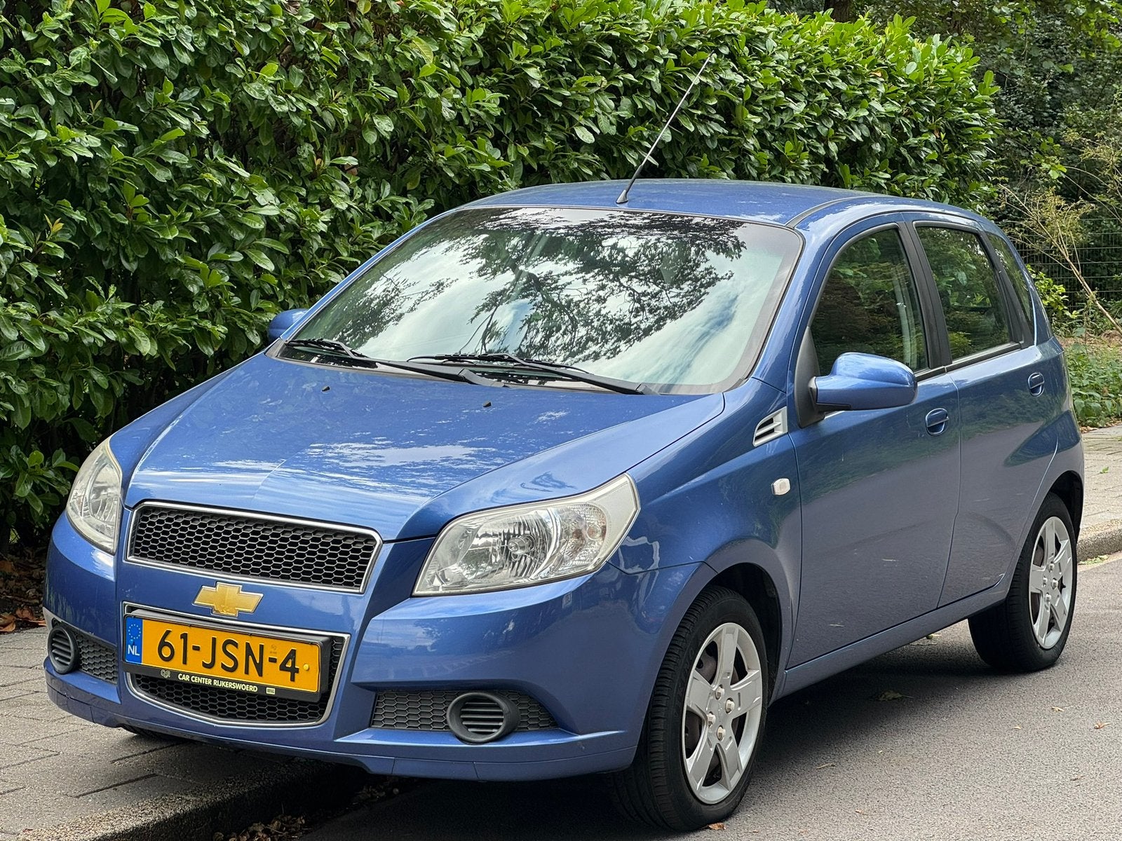 Chevrolet Aveo 1.4 16V 5D 2009 Blauw, Auto's, Chevrolet, Voorwielaandrijving, 40 €/maand, Aveo, 100 pk