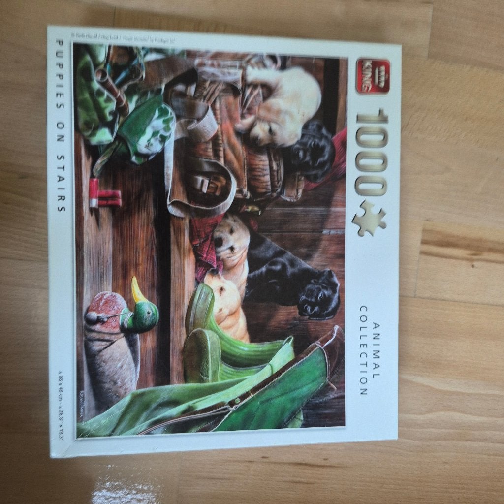 Puzzels 4x, Ophalen of Verzenden, 500 t/m 1500 stukjes, Zo goed als nieuw, Legpuzzel