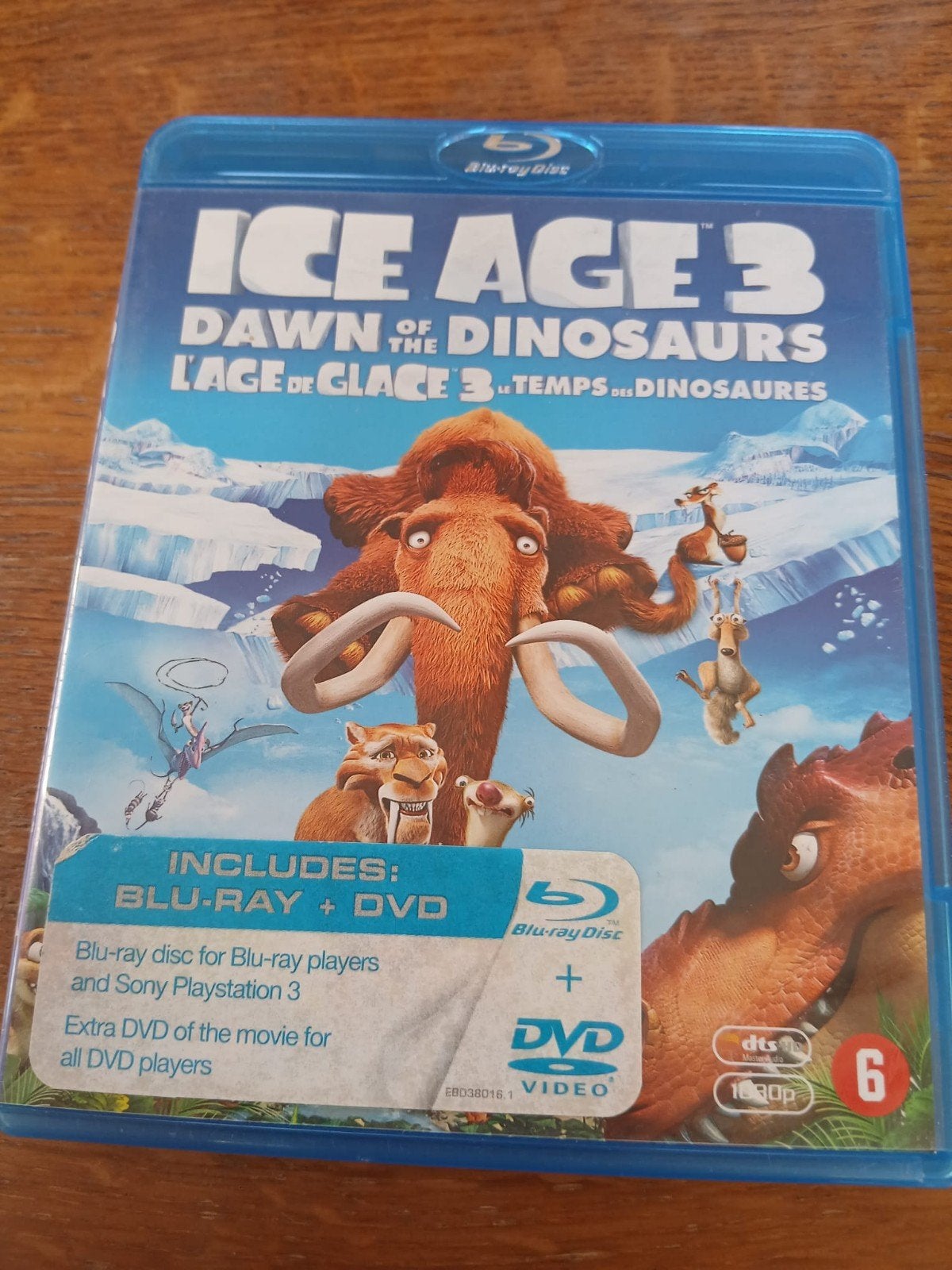 Ice Age 3: Dawn of the Dinosaurs Blu-ray + DVD, Ophalen of Verzenden