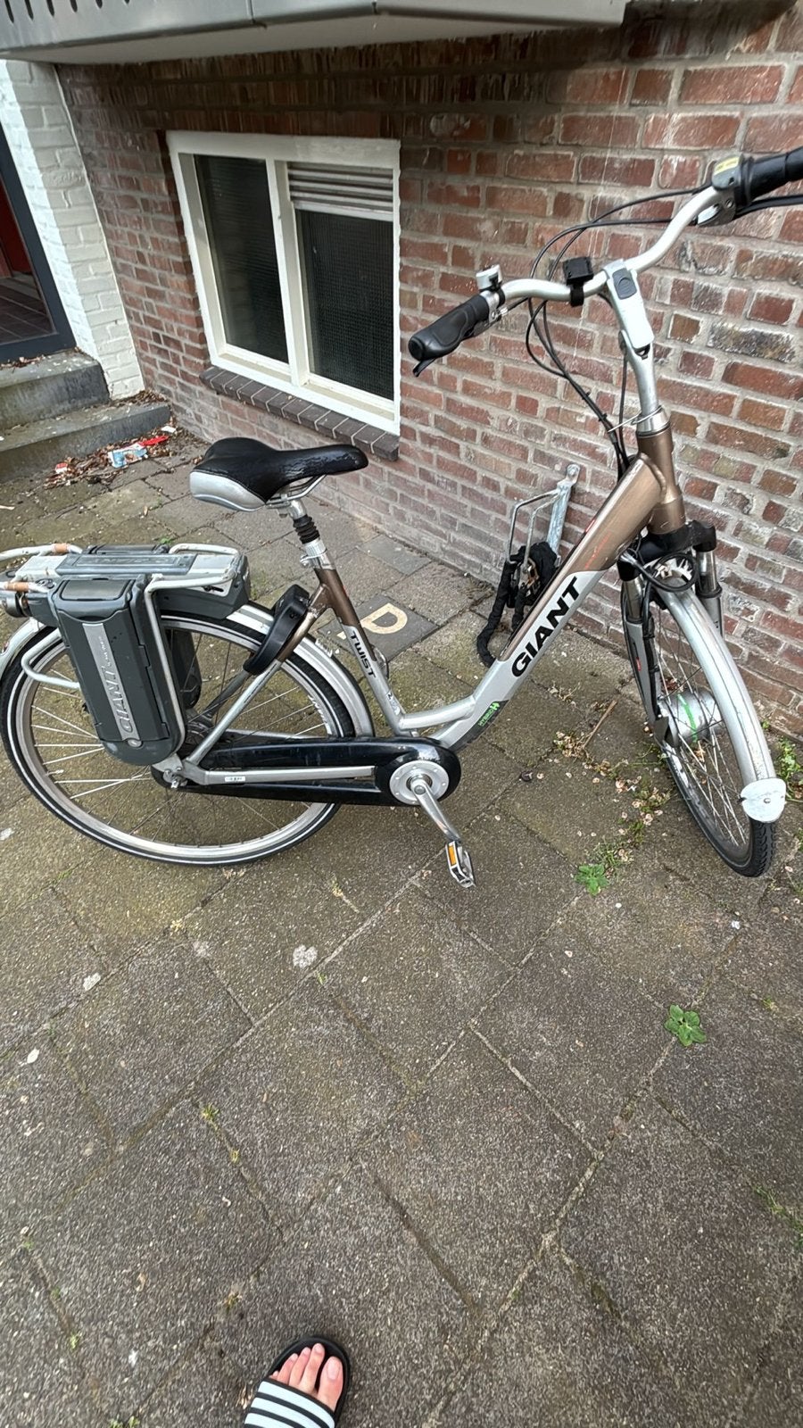 Giant Twist Go Double elektrisch fiets, Ophalen, Minder dan 30 km per accu, Gebruikt, Giant