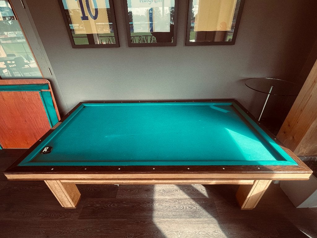 Bocxe Driebanden Biljart (128 x 233 cm) – Leiplaat gebroken, Ophalen of Verzenden, Gebruikt, Biljarttafel