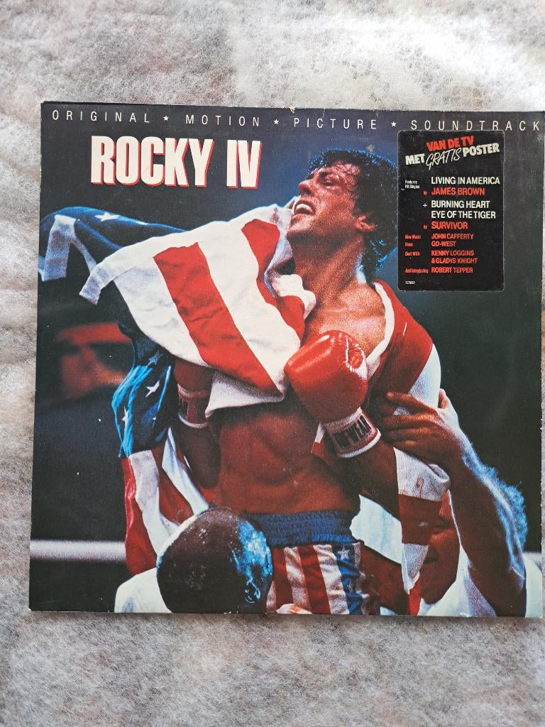 Rocky IV LP Vinyl, Ophalen, Gebruikt, Inclusief binnenhoes, 1980 - 1989